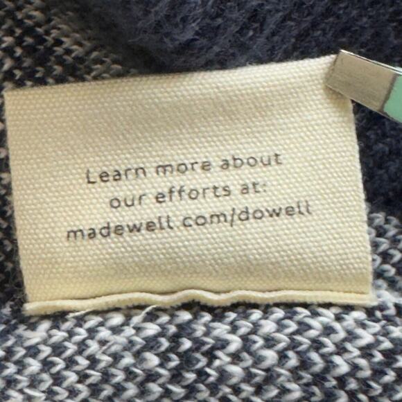 MADEWELL PULL ON TROPICAL VACATION SWEATER SHORTS IN DEEP NAVY NWOT SIZE XS - Picture 13 of 16